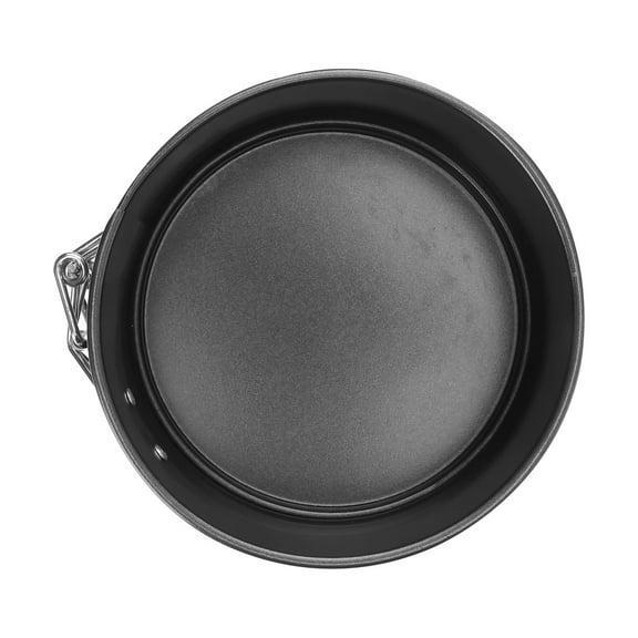 Raindrops Non Stick Black Stainless Steel Cake Pan Leakproof Springform with Removable Base