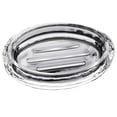 thumbnail image 1 of Raindrops 1Set Oval Glass Bath Soap Holder Central Design Keeps Soap Dry and Clean Bathroom Accessory, 1 of 8