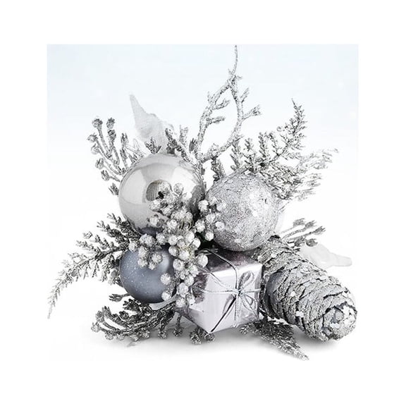 Raindrops Christmas Twig Decoration for Festive Table Centerpieces Holiday Home Decor