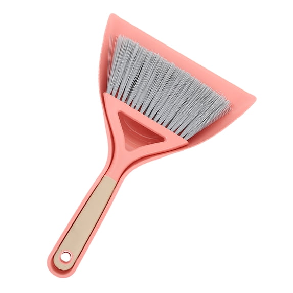Raindrops 1Set Pink Mini Broom And Dustpan Set For Housekeepers With PP PE Material 12.2x8.3x1.6in