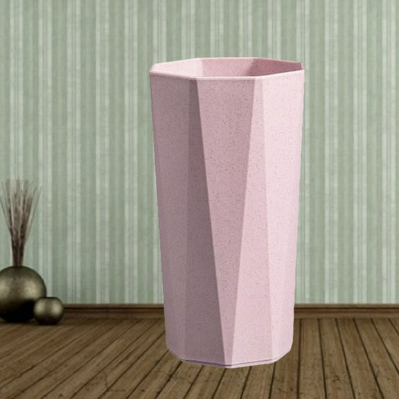 Raindrops 1Set Pink PP Tumbler for Home Use