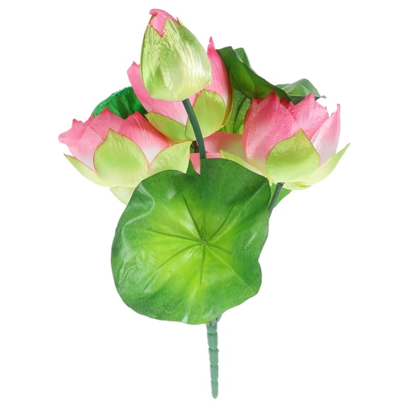 Raindrops 1 Set and Red Plastic Artificial Flowers for Rustic Farmhouse Home Decor and Craft Projects