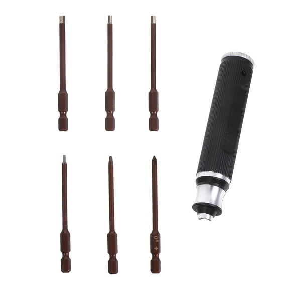 Raindrops 1Set Black Rc Model Tool Kit with Precision Hex Wrenches for Assembly and Repair Tasks
