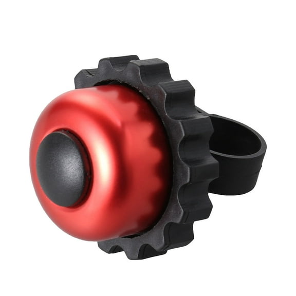 Raindrops 1Set Red Bicycle Bell for Cyclists with Trigger Pull Lever Control 2.4x2.2x2.2in