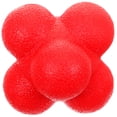 thumbnail image 1 of Raindrops Random Bounce Training Ball Hexagonal Fitness Ball Red TPR 1Pack, 1 of 8