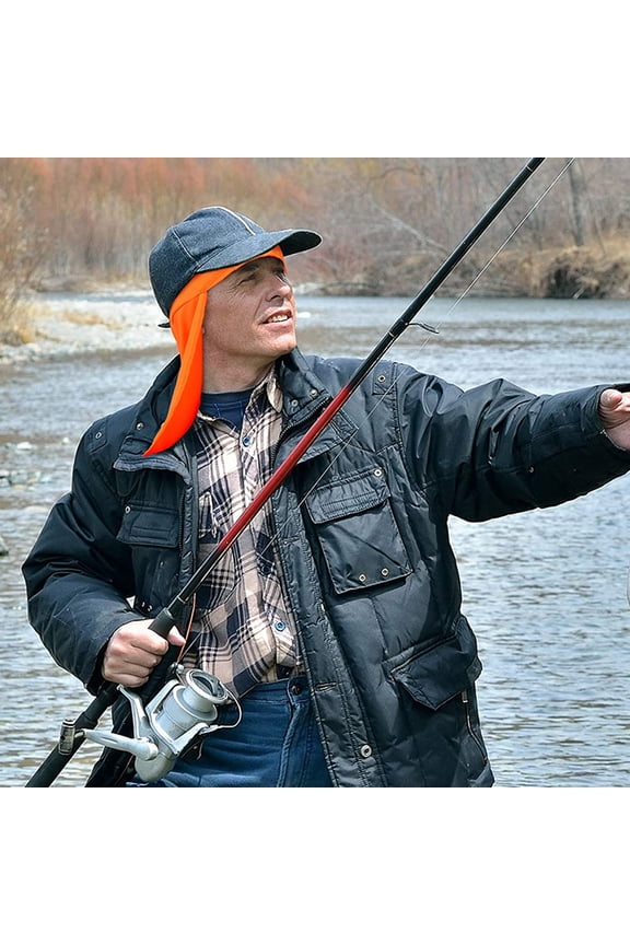 1Set Reflective Long Tail Beanie Cap for Cyclists Night Riding Visibility 16.5x8.7x8.7in