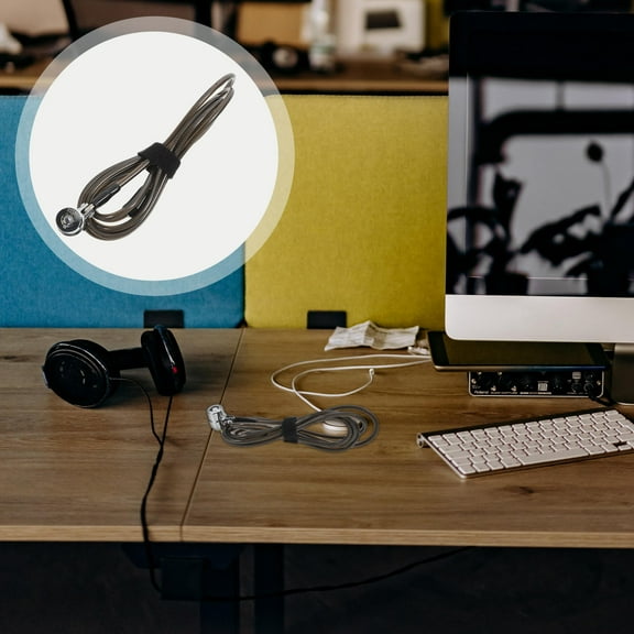 Raindrops 1Set Security Lock Zinc Alloy for Office Desk 11.8x0.8x0.8in