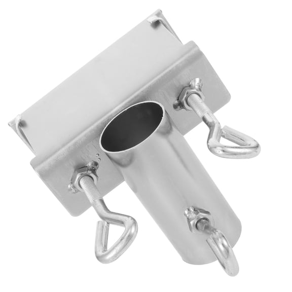 Raindrops 1Set Silver Metal Umbrella Fixed Bracket for Beach and Camping Occasions