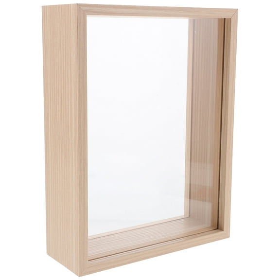 Raindrops Vintage Style Shadow Box Picture Frame for Pressed Flower and Photo Display Home Decor