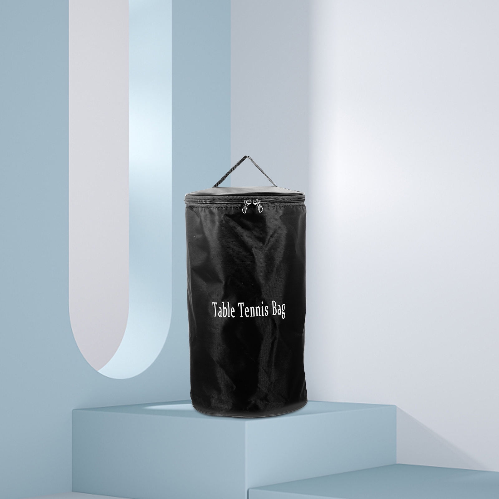 Raindrops 1Set Table Tennis Racket Bag Black Rectangular Shape for ...