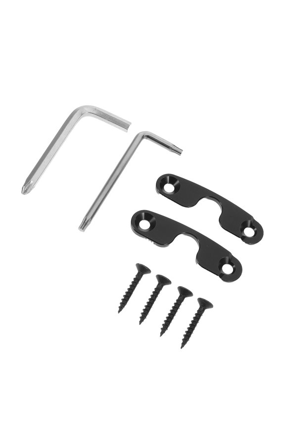 Heavy Duty Sun Visor Repair Kit, Black Aluminum Alloy, Effective Sun Blocking for Cars
