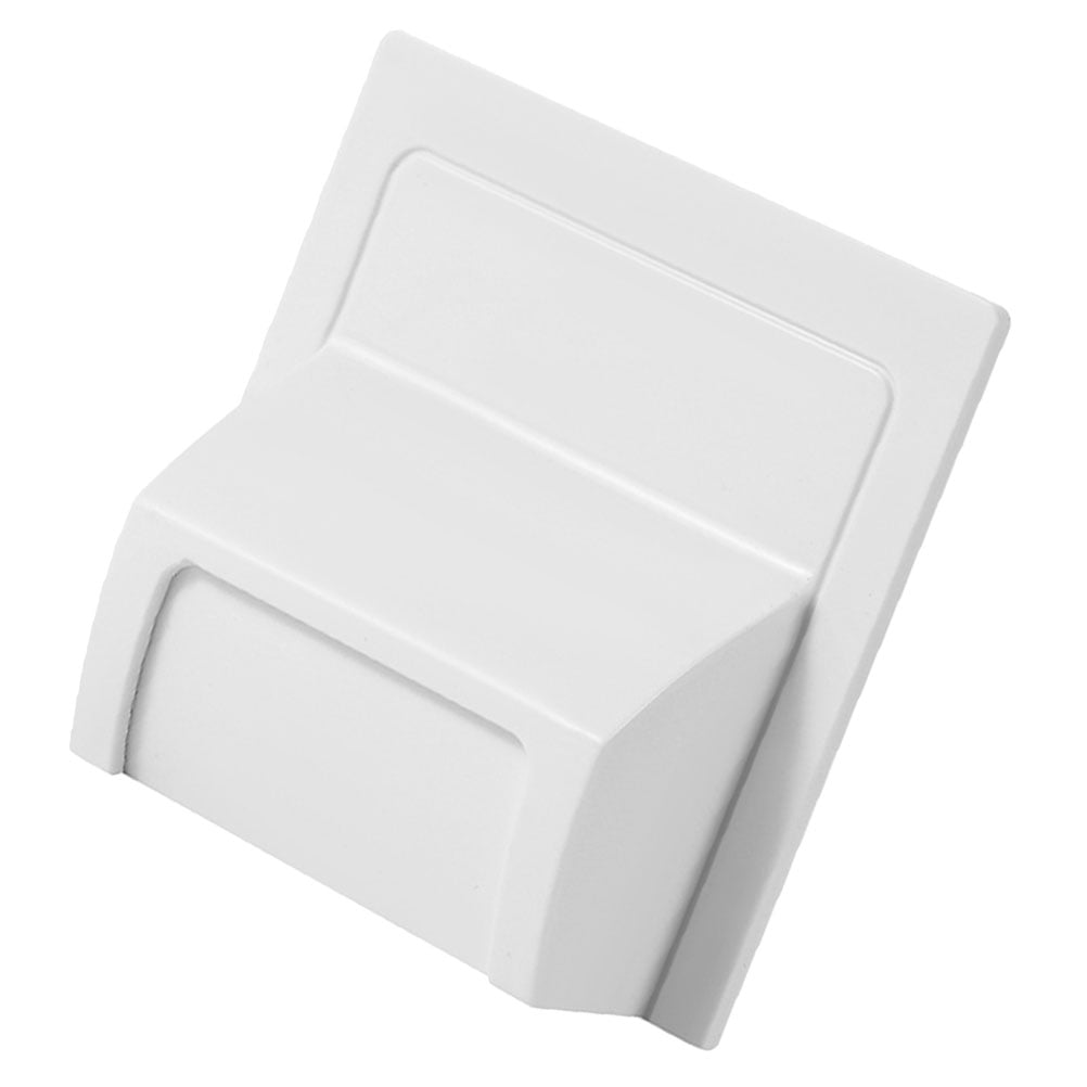 Raindrops 1Set Wall Drain Baffle Bathroom Use Maintain Cleanliness Abs Material White 2.8x2.7x0.8in