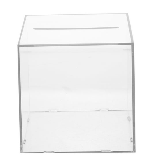 Raindrops 1Set Wealth Money Bank No Withdrawal Feature For Office And Study .07x7.07x7.07in