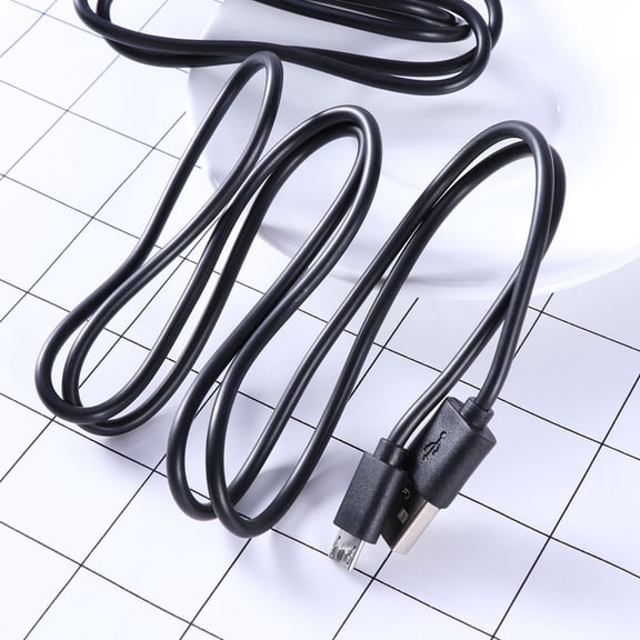 Raindrops 1m Black Micro USB Cable 1Set Perfect For Charging And Data Transferring On The Go For Devices