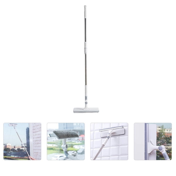 Raindrops 1Pc Multi-Purpose Window Cleaner White Durable Floor Water Removal Mop