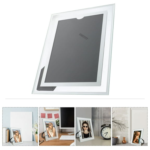 Raindrops 1pc Exquisite Photo Frame Decorative Crystal Craft Photo Display Frame