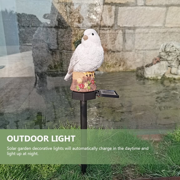 Raindrops 1pc Seabird Solar Light Outdoor Decorative Lamp Waterproof Courtyard Lamp