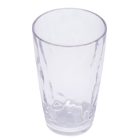 Raindrops 1pc Transparent Acrylic Cup with Resistant and Water Grain Pattern