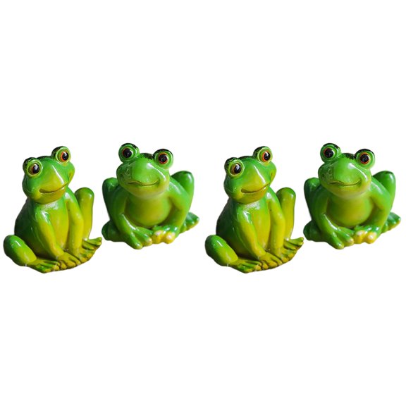 Raindrops 2 Count Frog Decorations for Outdoors Landscape Ornaments Scene