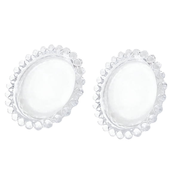 Raindrops  2 PCS Candle Tray Indoor Decoration Simple Shaped