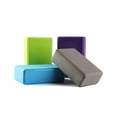 thumbnail image 1 of Raindrops 2-Pack Grey Yoga Blocks High Density Non- Cushions for Home and Studio Yoga Practice, 1 of 5