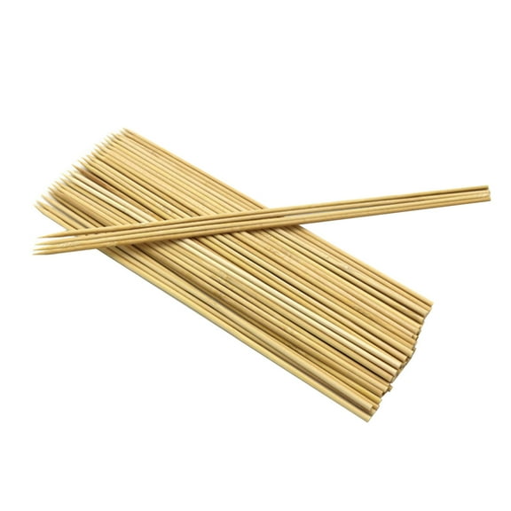 USHOBE Bamboo Sticks for Family Events Disposable Bamboo Sticks Beige 200Set