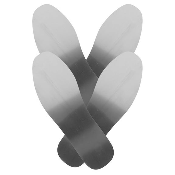 Raindrops 2 Pair Stainless Steel Shoe Inserts Anti-Puncture Insoles For Men And Women Metal Work Insoles Lightweight Non-Slip For Work Boots