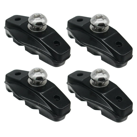 HONMEET Bike Brake Pads C-brake Black 2 Pairs