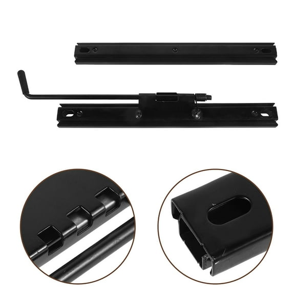 Raindrops 2 Pairs Seat Sliders Seat Track Assembly Kit Adjustable Bucket Seat Sliders Universal Bucket Seat Mount Frame For Go Kart Four Wheel Utv