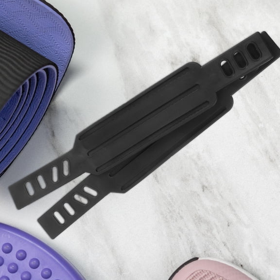 Raindrops Bicycle Pedal Straps Pedal Straps Black Plastic 2 Pairs