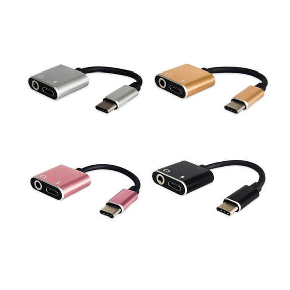 Raindrops 2 Pc Jack to Adapter USB Audio Adjust Volume Stereo Headphone