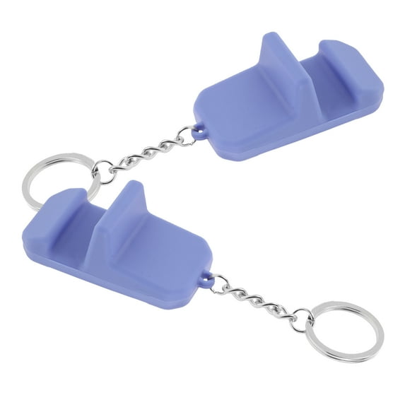Raindrops 2 Pcs Adjustable Bracket Keychain Travel Shopping