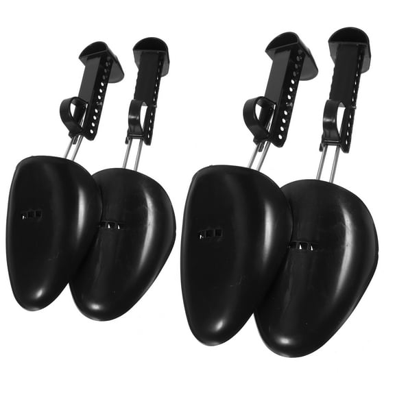 Raindrops 2 Pcs Adjustable Shoe Tree Stretcher Boot Spray Trees Sneaker Man Coffee