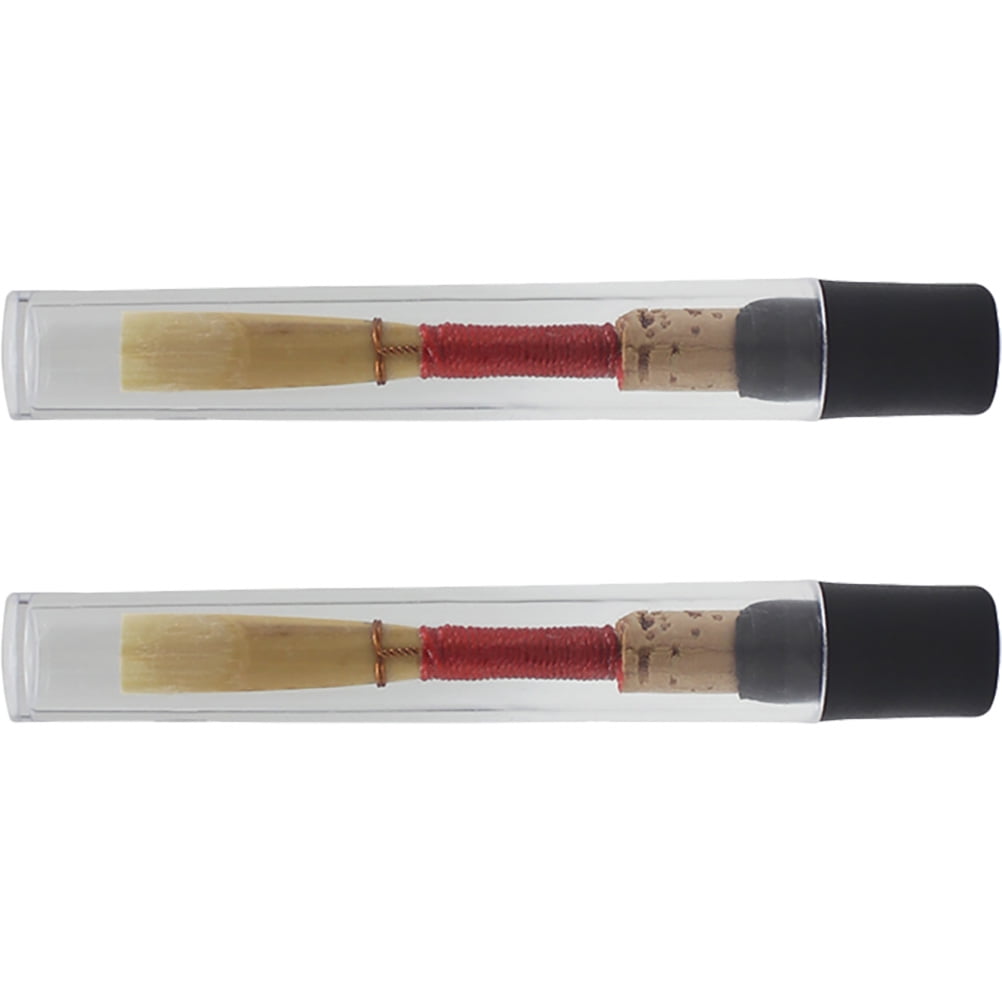 Raindrops 2 Pcs Beginners Oboe Replacement Musical Instrument Natural