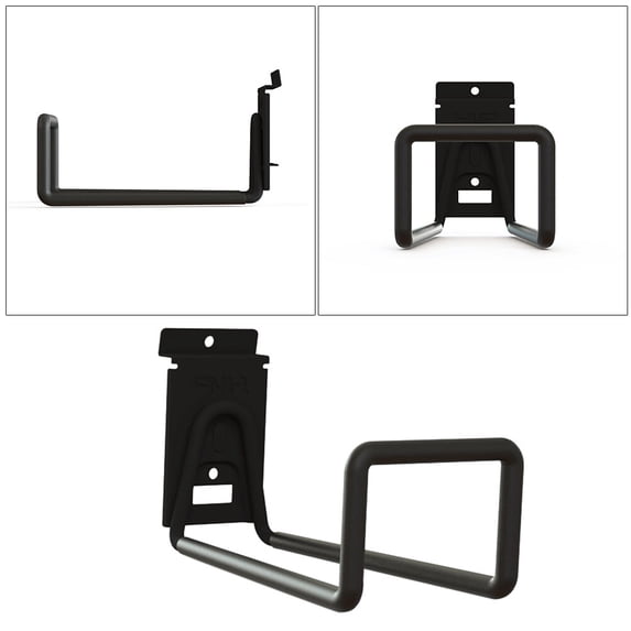 Raindrops 2 Pcs Bike Rack Hitch Bike Hangers for Garage or House 19X11.6 Cm Black