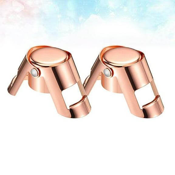 Raindrops 2 Pcs Bottle Wine Topper Cork Wine Stopper Plug Red Wine Stopper 4X4CM