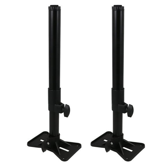 Raindrops 2Pcs Easy Install Adjustable Black Sink Support Brackets for Undermount Sinks