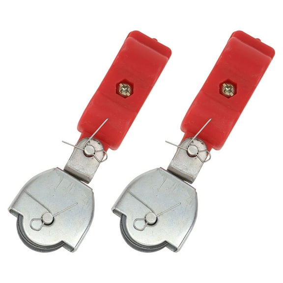 Raindrops 2-Pack Cable Pulley Block and Tackle System for Heavy Duty Lifting and Rigging
