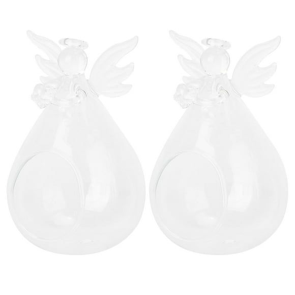 Raindrops  2 Pcs Candle Holder Candle-holder Angel Heat Resistant