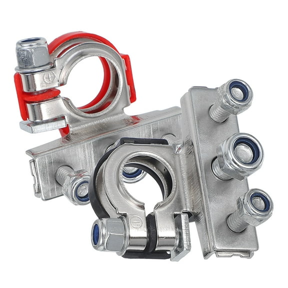 Raindrops  2 Pcs Car Battery Terminal Connectors Post Adapter Terminals Positive