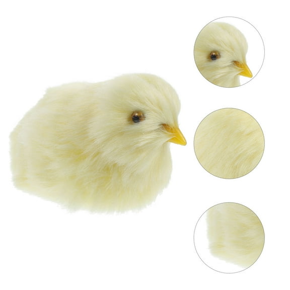 Raindrops 2 Pcs Chick Plush Toy Chicken Stuffed Animal Mini Animals Baby