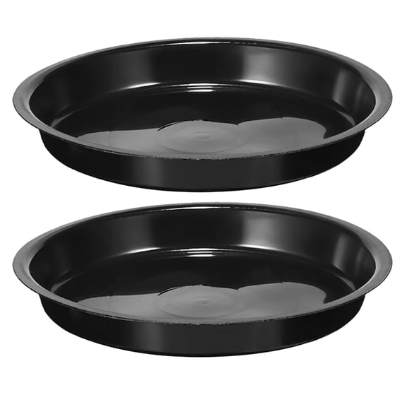 Raindrops 2 Pcs Clear Cell Culture Tray Plant Tray 32.00X32.00X3.60CM Black