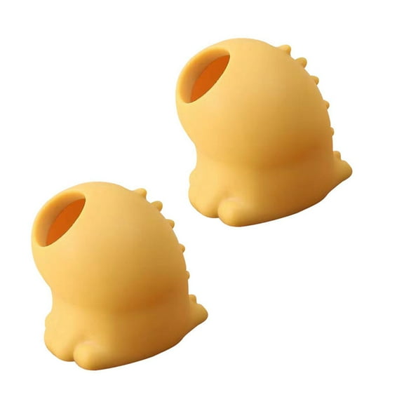 Raindrops 2 Pcs Cooking Supplies Cartoon Yolk Separator Egg for Dash Yellow