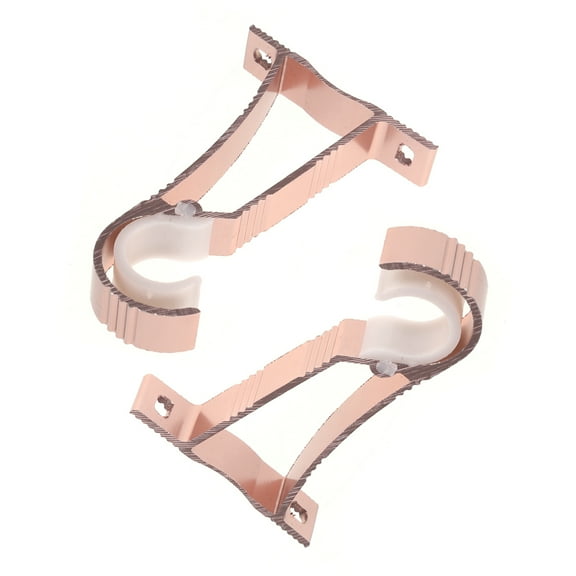 Raindrops  2 Pcs Cylinder Door Locks Adhesive Curtain Hooks Roman Style Rod