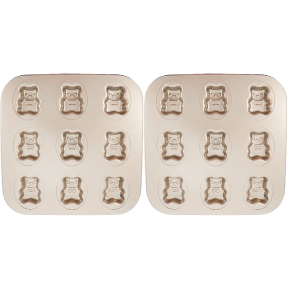 Raindrops 2-Piece Large Biscuit Mold Set for Decorating Desserts and Baking Kitchen Tools