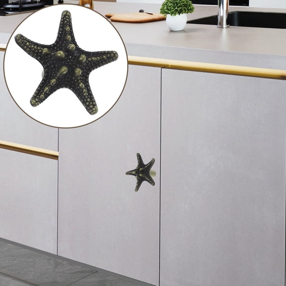 FOMIYES Nautical Cabinet Hardware Zinc Alloy Ancient Tin Color 2Pcs