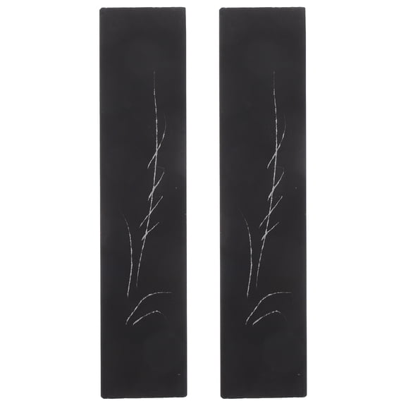 Raindrops 2 Pcs Drawing Stone Calligraphy Paperweight Stationery Student