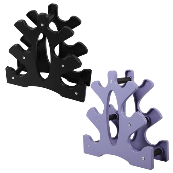 Raindrops 2 Pcs Dumbbell Storage Weight Stand Racks Gym Dumbbells Men Women Man
