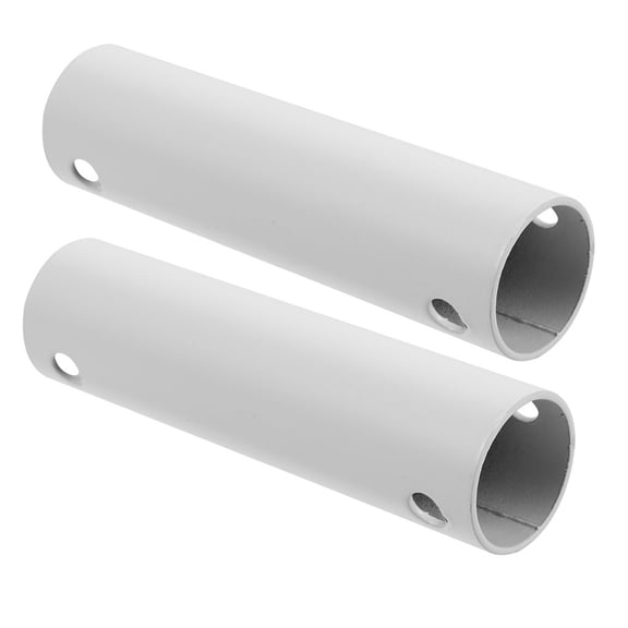 Raindrops  2 Pcs Extension Rod Cieling Fan Downrod Mount Ceiling White