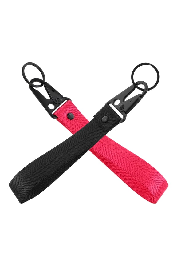 2 pcs Heavy Duty Key Chain for Bike Car Motorcycle Universal Fabric Keychain Accessories for Men Women